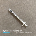 Vaccine Syringe Disposal 1ml